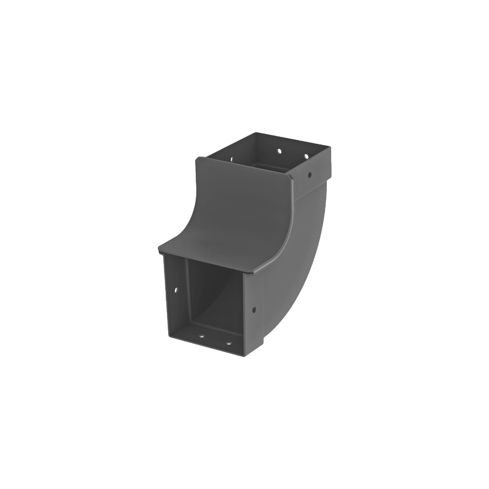 Samm Teknoloji - Kanalet | İçten Kapaklı Çıkış Dirseği 100mm (1)